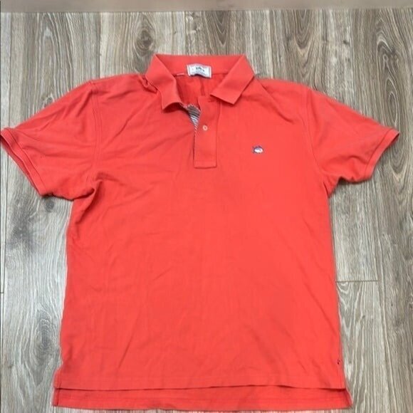 Southern Tide Men's Peach Polo Shirt size large - Picture 1 of 7